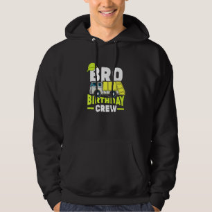 Birthday Party Brother Bro Birthday Crewbage T Hoodie