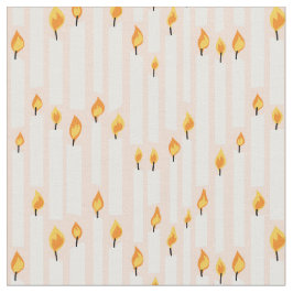 Birthday party candles peach stof