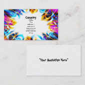 Birthday Party Celebration Visitekaartje (Voorkant / Achterkant)