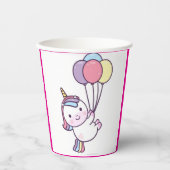 Birthday party cup papieren bekers (Voorkant)