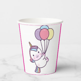 Birthday party cup papieren bekers