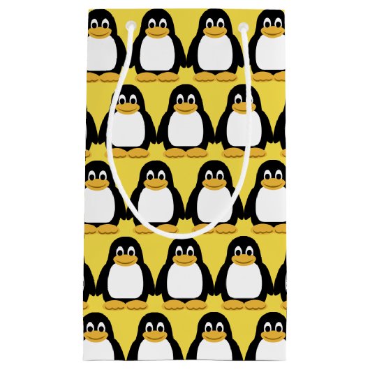 Birthday Party Cute Kinder Penquin Animal Zoo Klein Cadeauzakje (Voorkant)