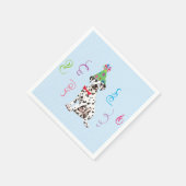 Birthday Party Dalmatian Napkins Servet (Hoek)