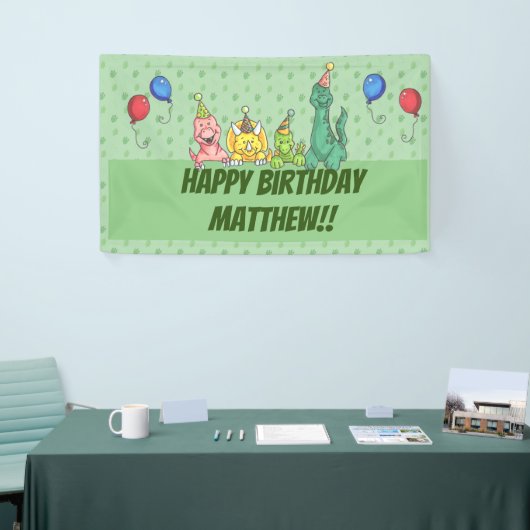 Birthday Party Dinos Spandoek (Beurs)