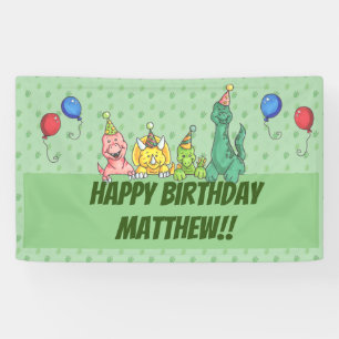 Birthday Party Dinos Spandoek