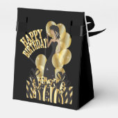 Birthday Party Diva Princess Girl Bedankdoosjes (Achterkant)