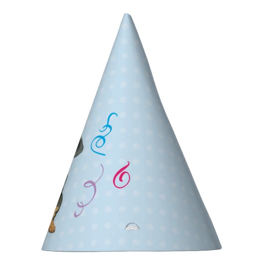 Birthday Party Doberman Party Pet Feesthoedjes (Rechts)