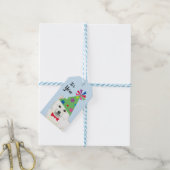 Birthday Party Eskie Cadeaulabel (Met Touw)