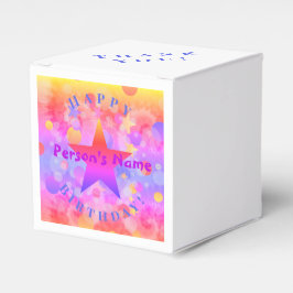 Birthday Party Favor Box HAMbyWG Bedankdoosjes