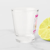 Birthday Party Favor Cute Pink Cupcake Shot Glas (Links)