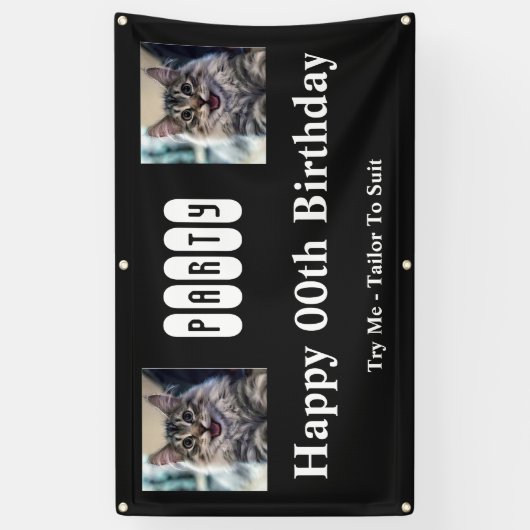 Birthday Party for Twins Spandoek (Verticaal)