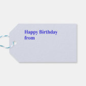 Birthday Party for Young Baseball Softball Fan Cadeaulabel (Achterkant Horizontaal)