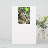 Birthday Party Giraffe Briefpapier (Staand voorkant)