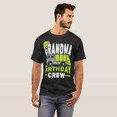 Birthday Party Grandma Birthday Crew T-shirt (Voorkant volledig)