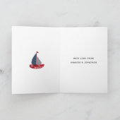 Birthday Party Greeting Kaart (Binnen)