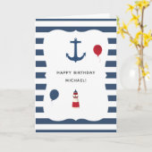 Birthday Party Greeting Kaart (Gele Bloem)