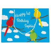 Birthday Party Groot Cadeauzakje (Voorkant)