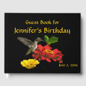 Birthday Party Guest Book Gastenboek (Voorkant)