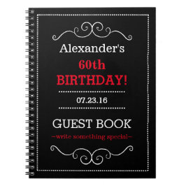 Birthday Party Guest Book- Notitieboek