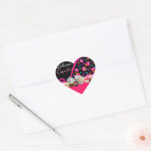 BIRTHDAY PARTY Heart Hart Sticker (Envelop)