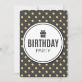 Birthday Party Holiday Card Feestdagenkaart (Voorkant)
