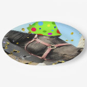 Birthday Party Horse Papieren Bordje (Gekanteld)