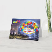 Birthday Party in Las Vegas Kaart (Voorkant)