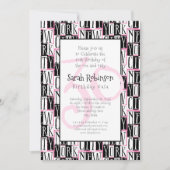 Birthday Party in New York City Photo Template Kaart (Voorkant)