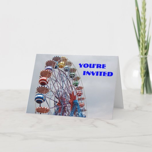 Birthday Party Invitation (Voorkant)