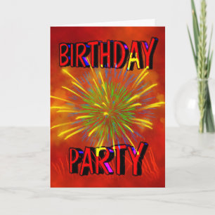 Birthday Party Invitation