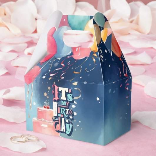 Birthday Party Invitation Bedankdoosjes (Huwelijk)