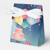 Birthday Party Invitation Bedankdoosjes (Voorkant Zijde)