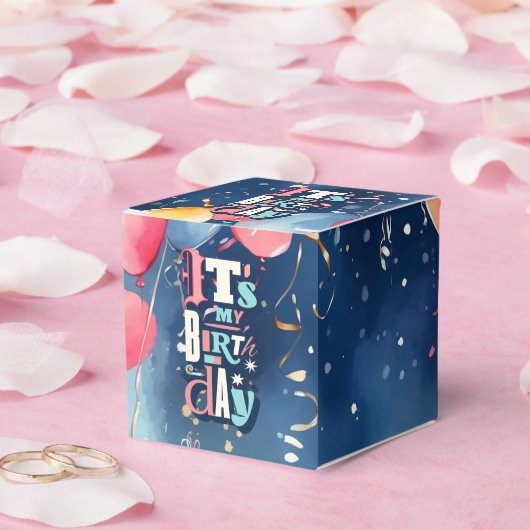 Birthday Party Invitation Bedankdoosjes (Huwelijk)