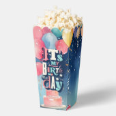 Birthday Party Invitation Bedankdoosjes (Popped)