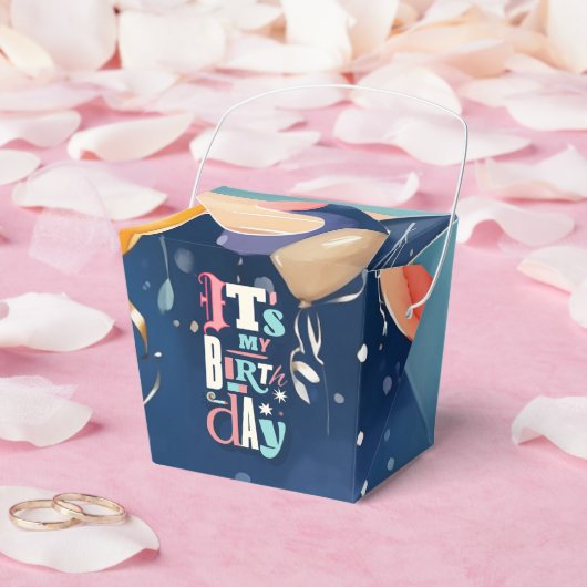 Birthday Party Invitation Bedankdoosjes (Huwelijk)