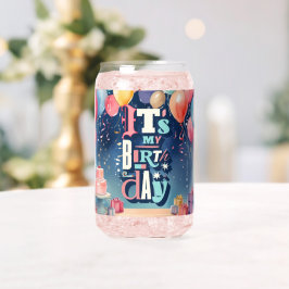 Birthday Party Invitation Blikvorm Glas