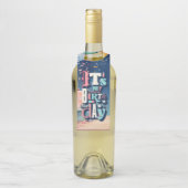 Birthday Party Invitation Flessenhanger (Op fles)