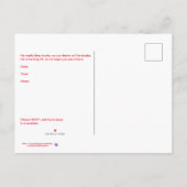 Birthday Party Invitation for 70 yr Old Male Uitnodiging Briefkaart (Achterkant)