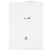 Birthday Party Invitation for Son, Space Theme (Achterkant)