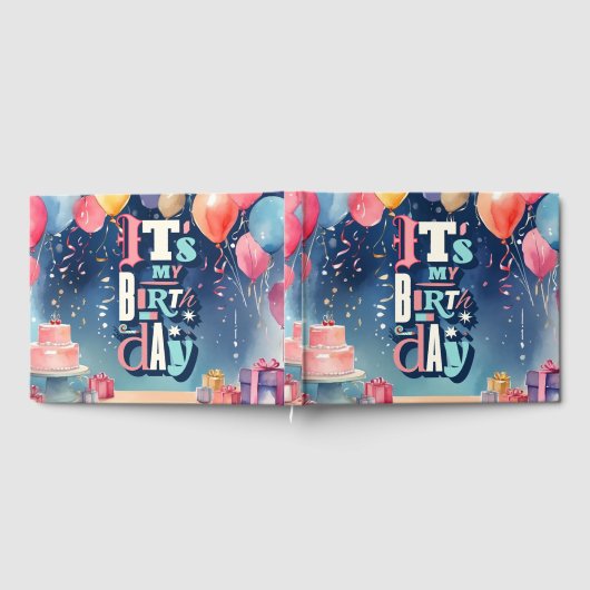 Birthday Party Invitation Gastenboek (Volledig)