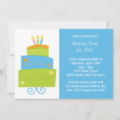 Birthday Party Invitation Kaart (Voorkant)