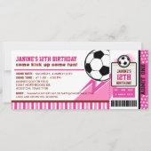 Birthday Party Invitation Kaart (Voorkant)