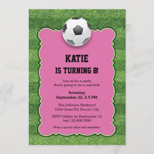 Birthday Party Invitation Kaart