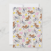 Birthday Party Invitation Kaart (Achterkant)