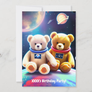Birthday Party Invitation Kaart