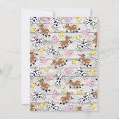 Birthday Party Invitation Kaart (Achterkant)