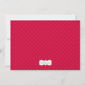 Birthday Party Invitation Kaart (Achterkant)