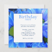 Birthday Party Invitation Kaart (Voorkant)