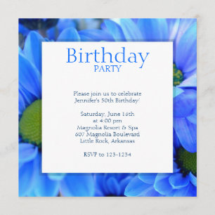 Birthday Party Invitation Kaart