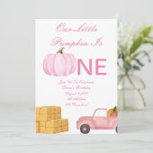 Birthday Party Invitation Kaart (Staand voorkant)